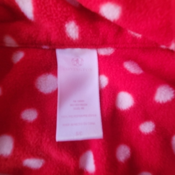 COVINGTON PJ set size S fleece - Picture 4 of 4